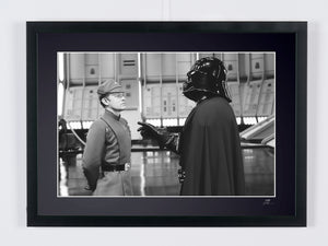 Star Wars Episode VI: Return of the Jedi - Darth Vader with Major Key — framed cinema photograph, Fine Art print