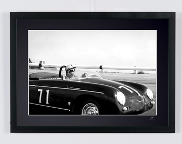Steve McQueen — Porsche 356 Speedster, Riverside