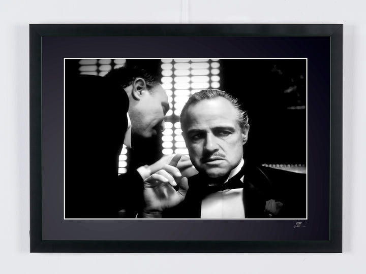 Don Vito and the man whispering in his ear
